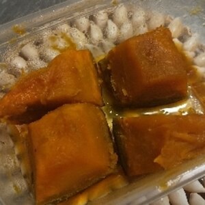 レンジでかぼちゃの煮物